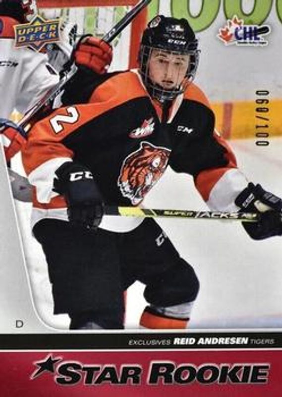 2021 Upper Deck CHL #418 Exclusives /100