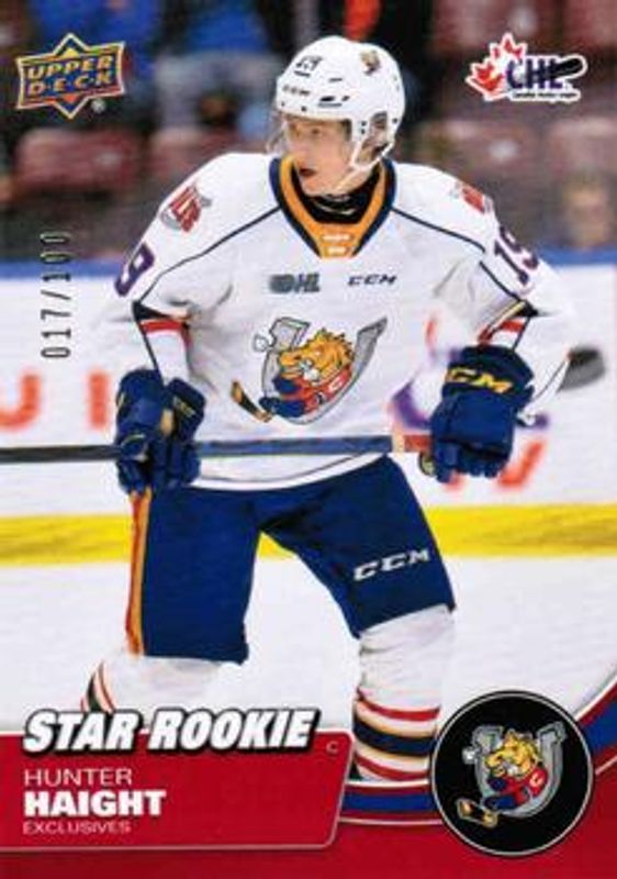 2021 Upper Deck CHL #365 Exclusives /100