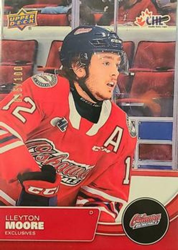 2021 Upper Deck CHL #104 Exclusives /100