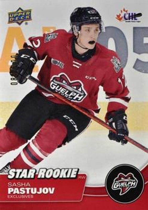 2021 Upper Deck CHL #353 Exclusives /100