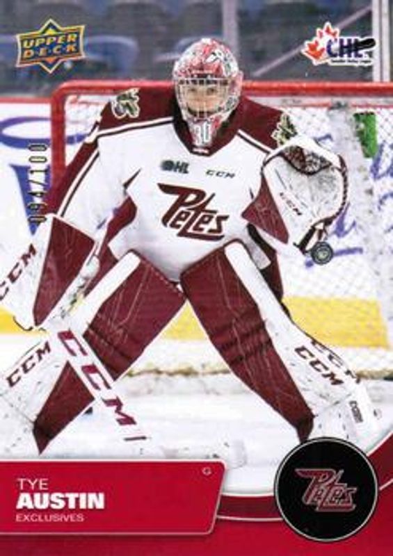 2021 Upper Deck CHL #36 Exclusives /100
