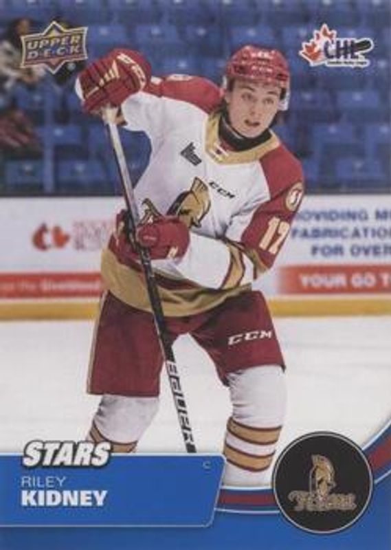 2021 Upper Deck CHL #323 Blue