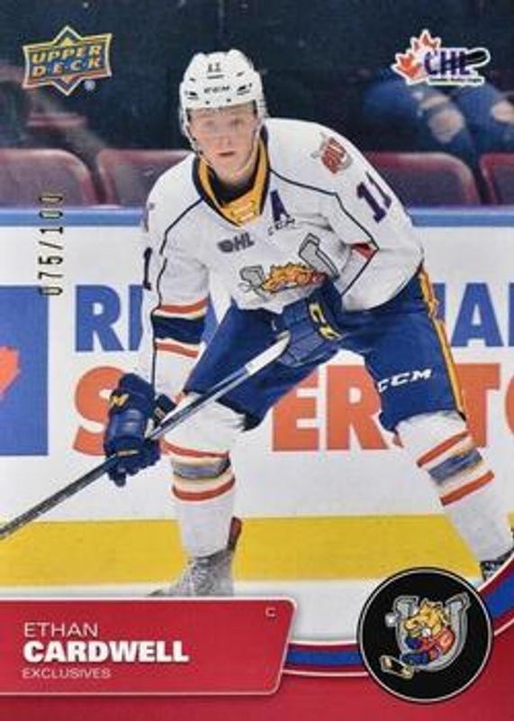 2021 Upper Deck CHL #30 Exclusives /100