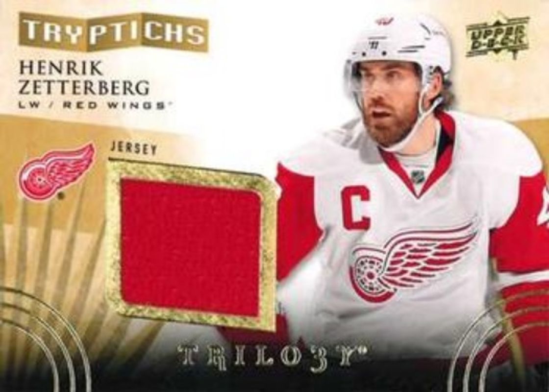 2014 Upper Deck Trilogy #T-HZ3 Tryptichs /75