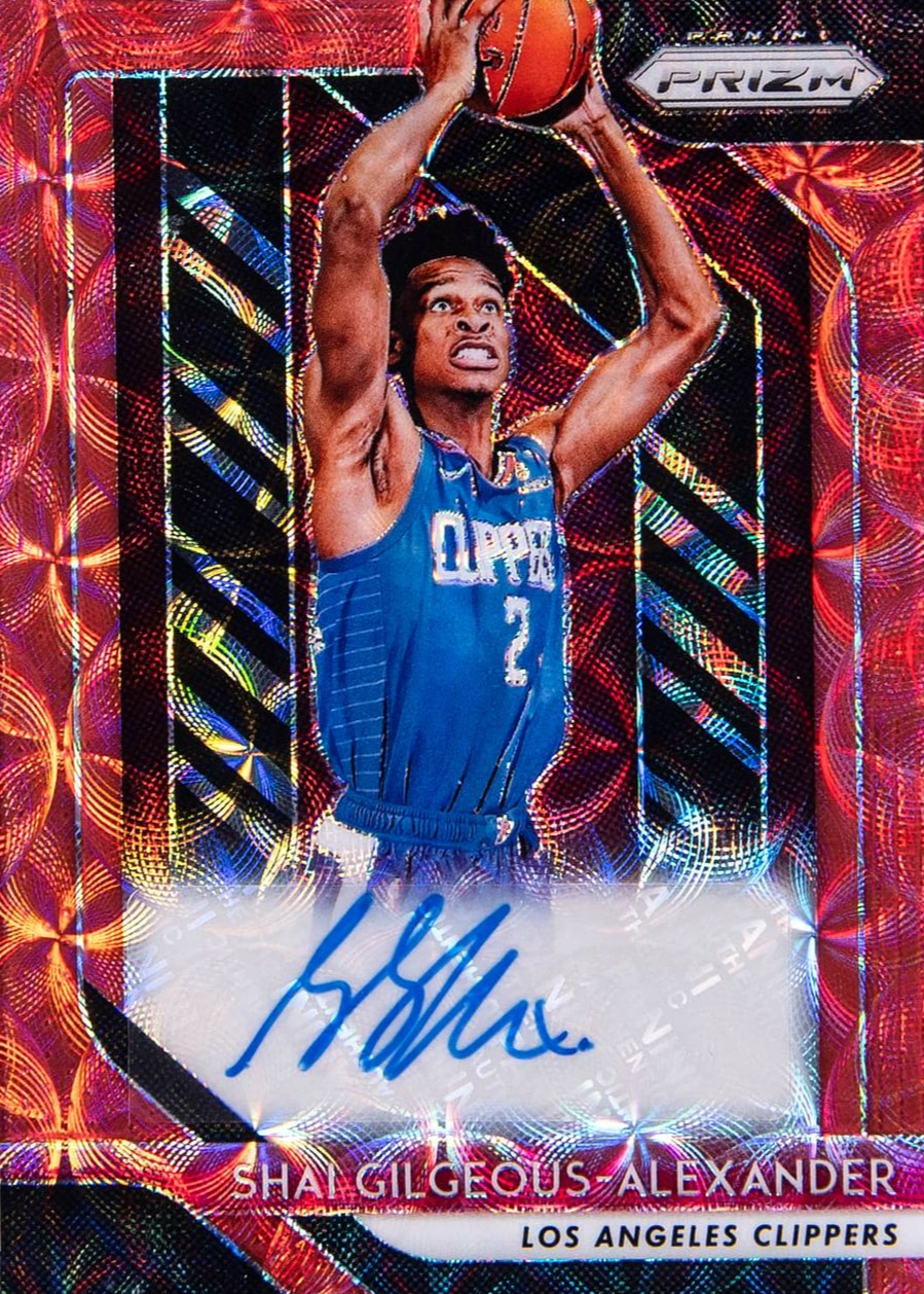 Shai Gilgeous-Alexander 2018 Prizm #RS-SGA Rookie Signatures