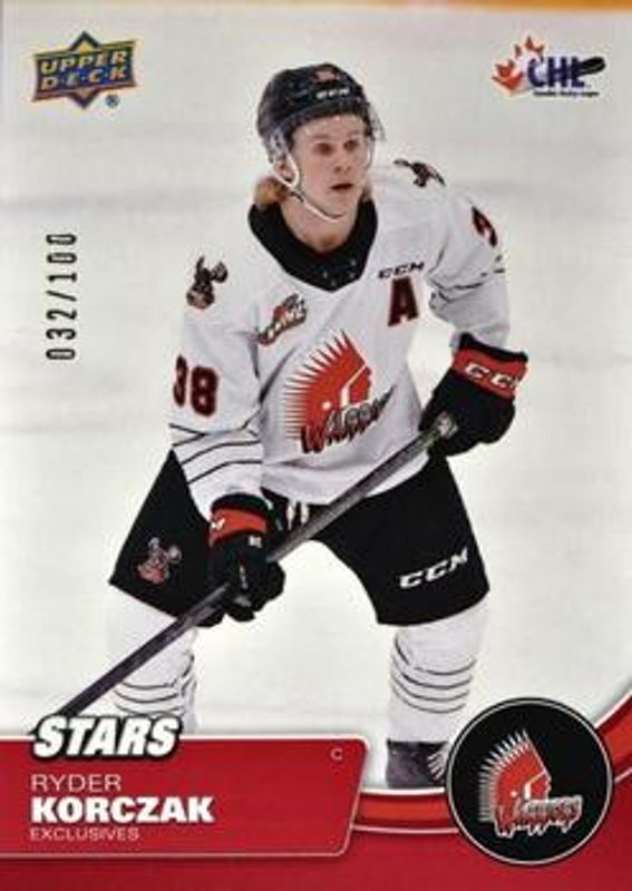 2021 Upper Deck CHL #307 Exclusives /100