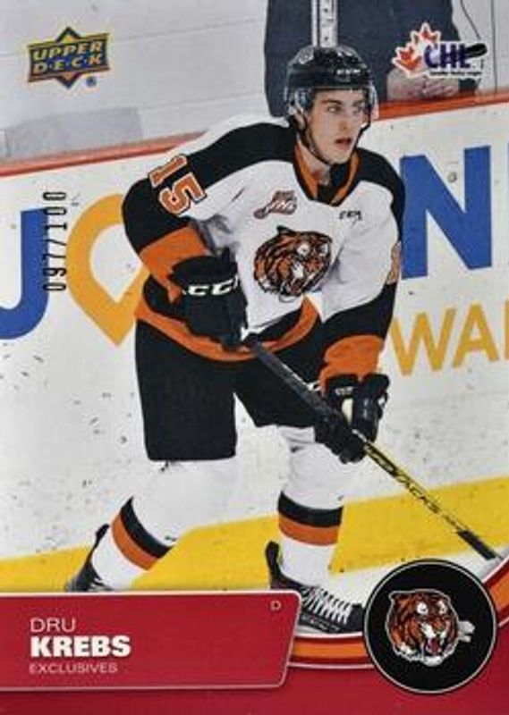 2021 Upper Deck CHL #22 Exclusives /100
