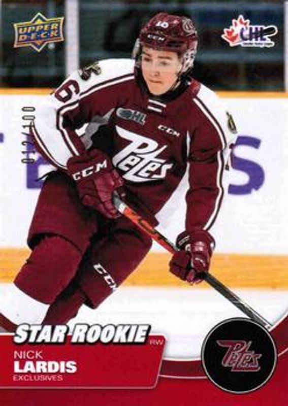 2021 Upper Deck CHL #363 Exclusives /100