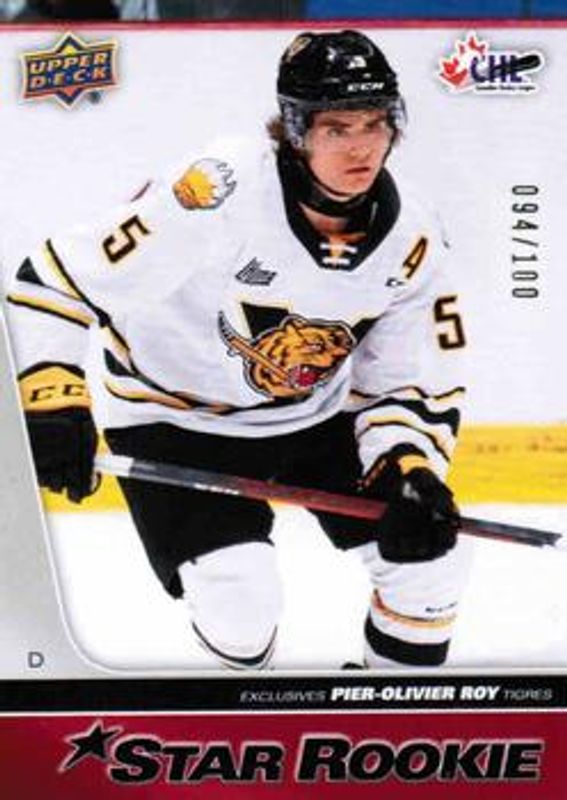 2021 Upper Deck CHL #412 Exclusives /100
