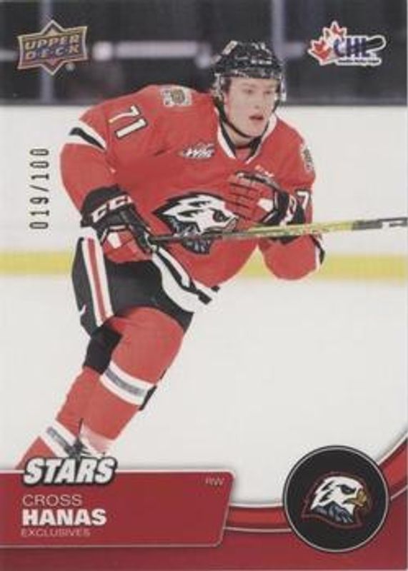 2021 Upper Deck CHL #318 Exclusives /100