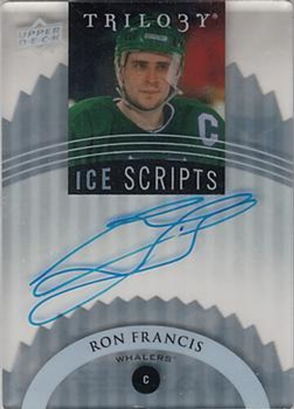 2014 Upper Deck Trilogy #IS-RF Ice Scripts