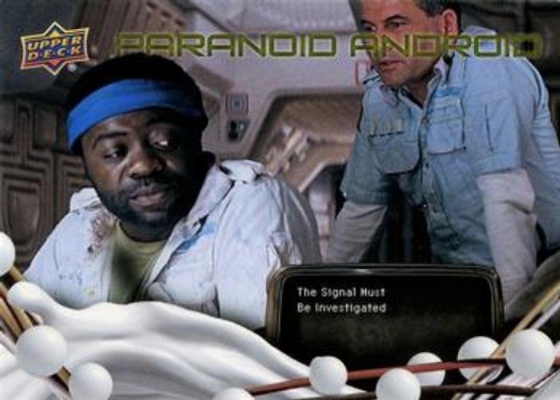 2017 Upper Deck Alien #PA1 Paranoid Android