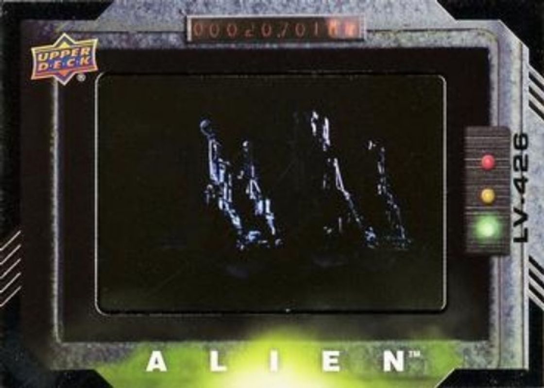 2017 Upper Deck Alien #1 Modern Silver Foil