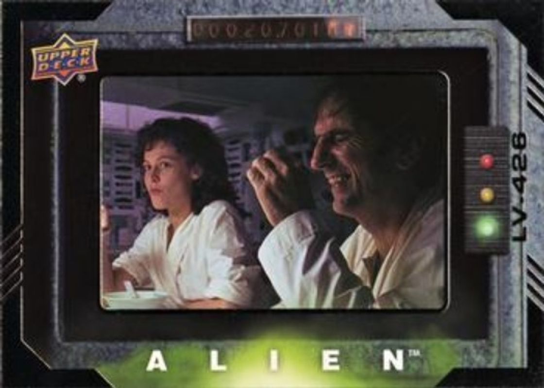 2017 Upper Deck Alien #4 Modern Silver Foil