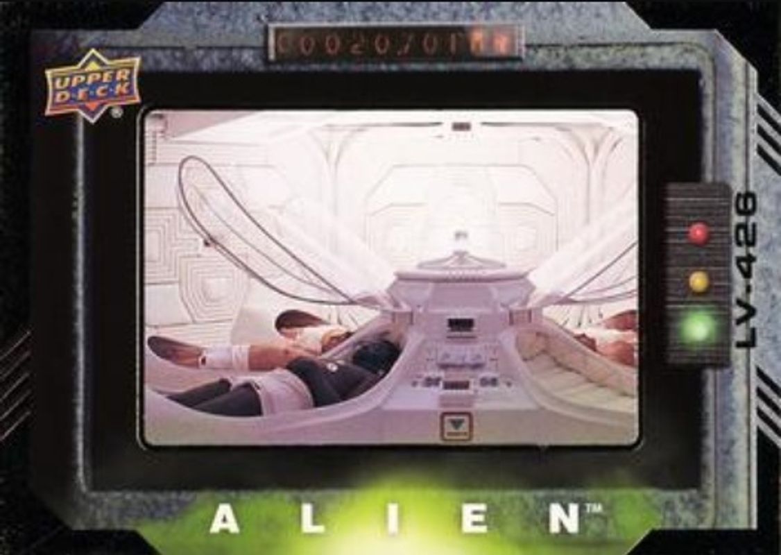 2017 Upper Deck Alien #3 Modern Silver Foil