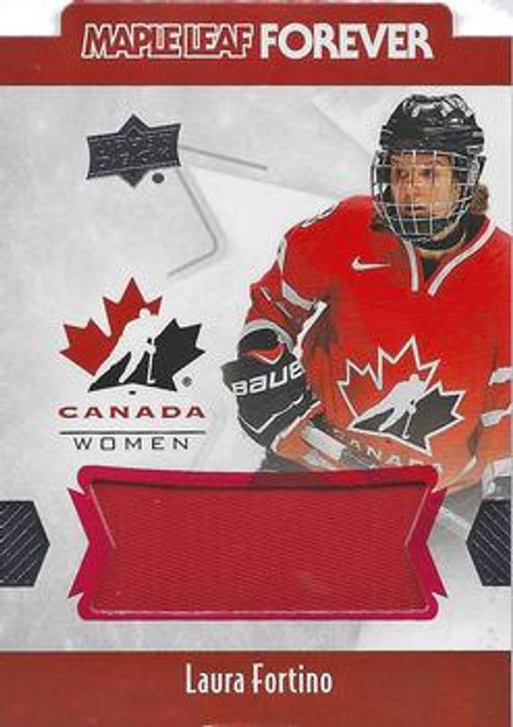 2016 Upper Deck Team Canada Juniors #ML-24 Maple Leaf Forever Women's Patch