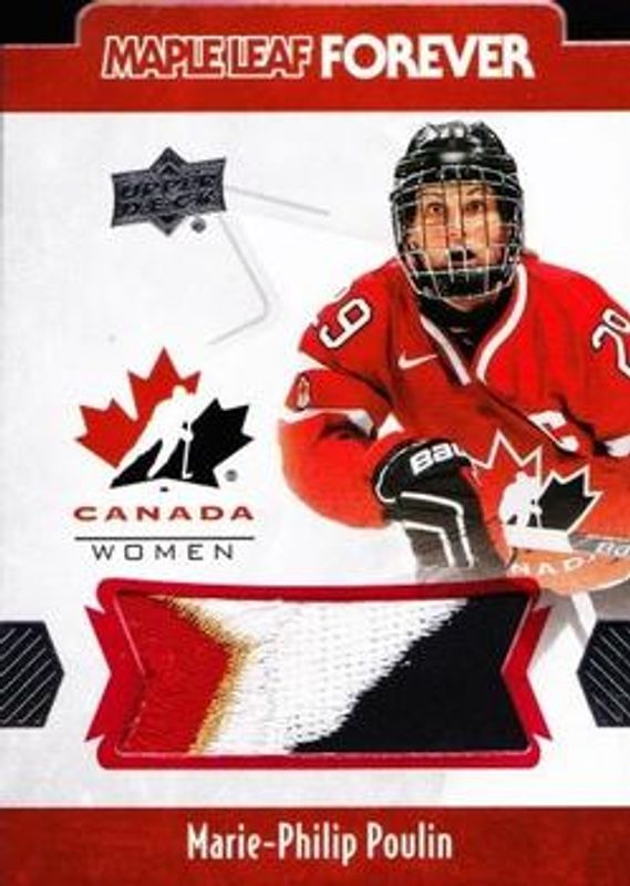 2016 Upper Deck Team Canada Juniors #ML-21 Maple Leaf Forever Women's Patch