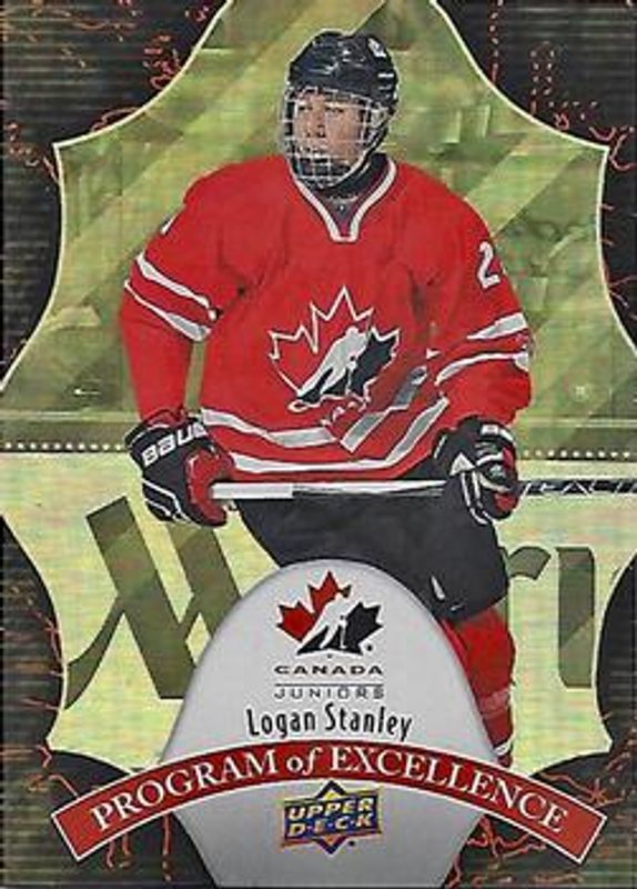 2016 Upper Deck Team Canada Juniors #POE-27 Program of Excellence Rainbow Gold
