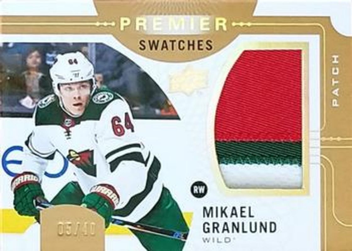 2017 Upper Deck Premier #PS-MG Premier Swatches Premium Materials - Relics /40