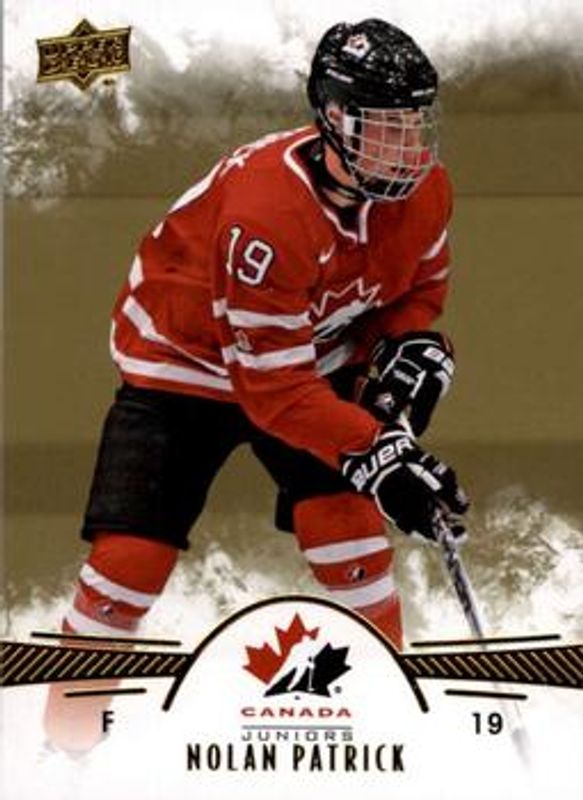 2016 Upper Deck Team Canada Juniors #65 Gold /16
