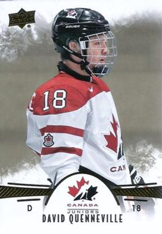 2016 Upper Deck Team Canada Juniors #54 Gold /16