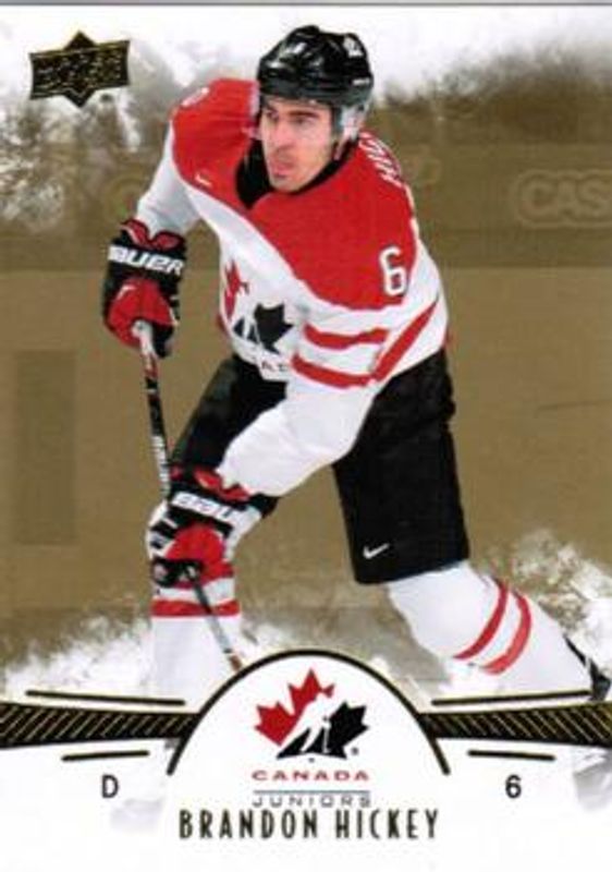 2016 Upper Deck Team Canada Juniors #25 Gold /16