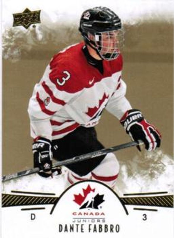2016 Upper Deck Team Canada Juniors #50 Gold /16