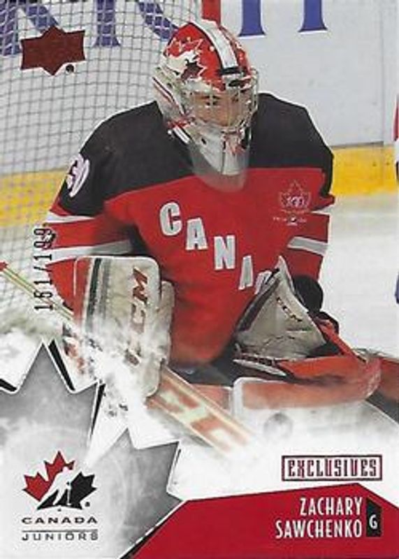 2015 Upper Deck Team Canada Juniors #18 Exclusives /199