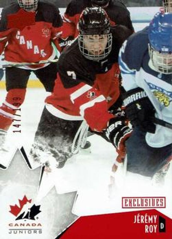 2015 Upper Deck Team Canada Juniors #13 Exclusives /199