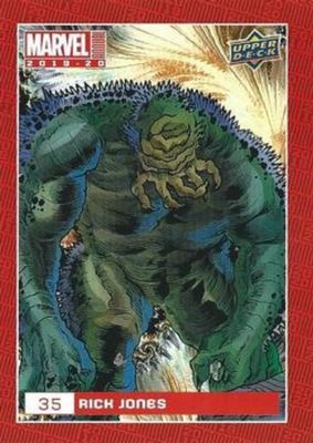 2019 Upper Deck Marvel Annual #35 Fractal