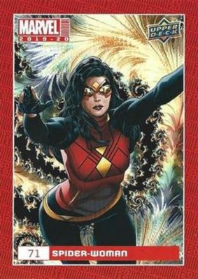 2019 Upper Deck Marvel Annual #71 Fractal