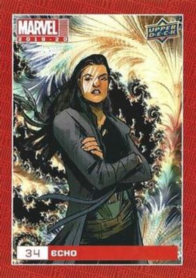 2019 Upper Deck Marvel Annual #34 Fractal