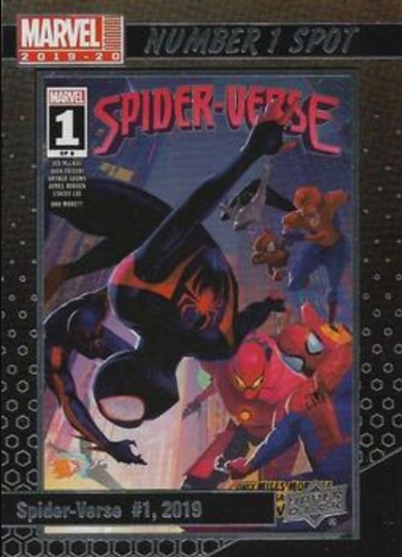 2019 Upper Deck Marvel Annual #N1S-1 Number 1 Spot