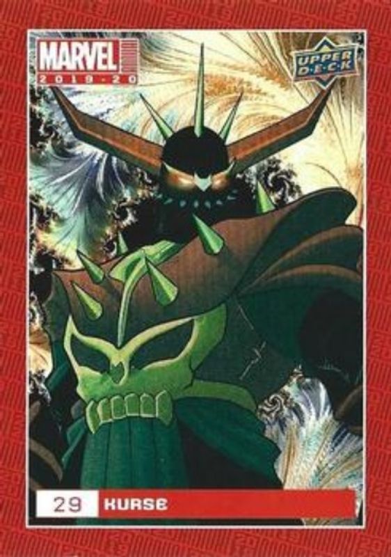 2019 Upper Deck Marvel Annual #29 Fractal