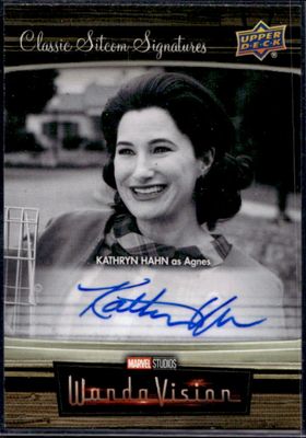2023 Upper Deck Wandavision #CS50-KH 1950s Classic Sitcom Signatures