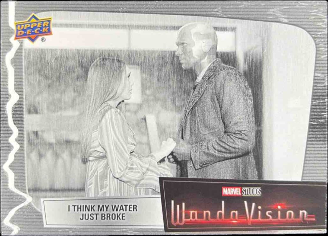 2023 Upper Deck Wandavision #24 Green Vision /225