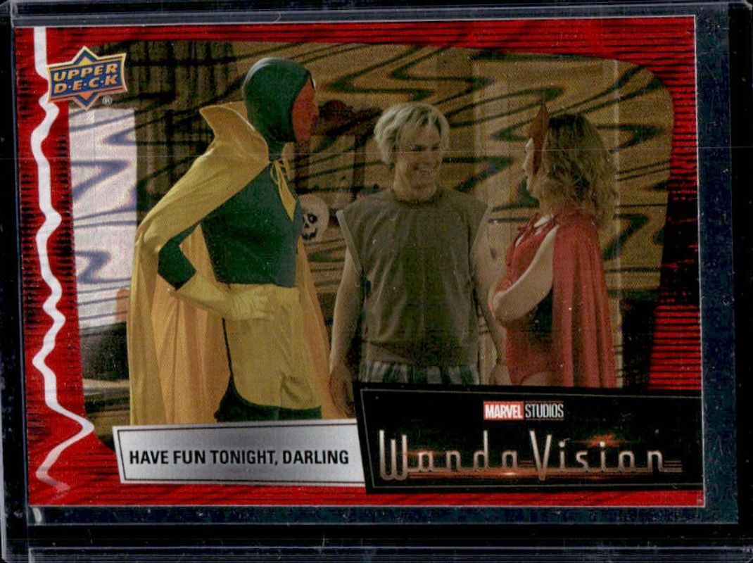2023 Upper Deck Wandavision #49 Scarlet Red