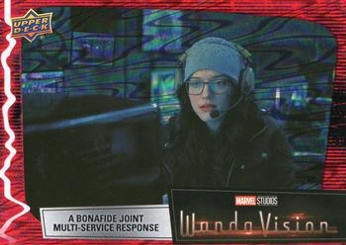 2023 Upper Deck Wandavision #33 Scarlet Red