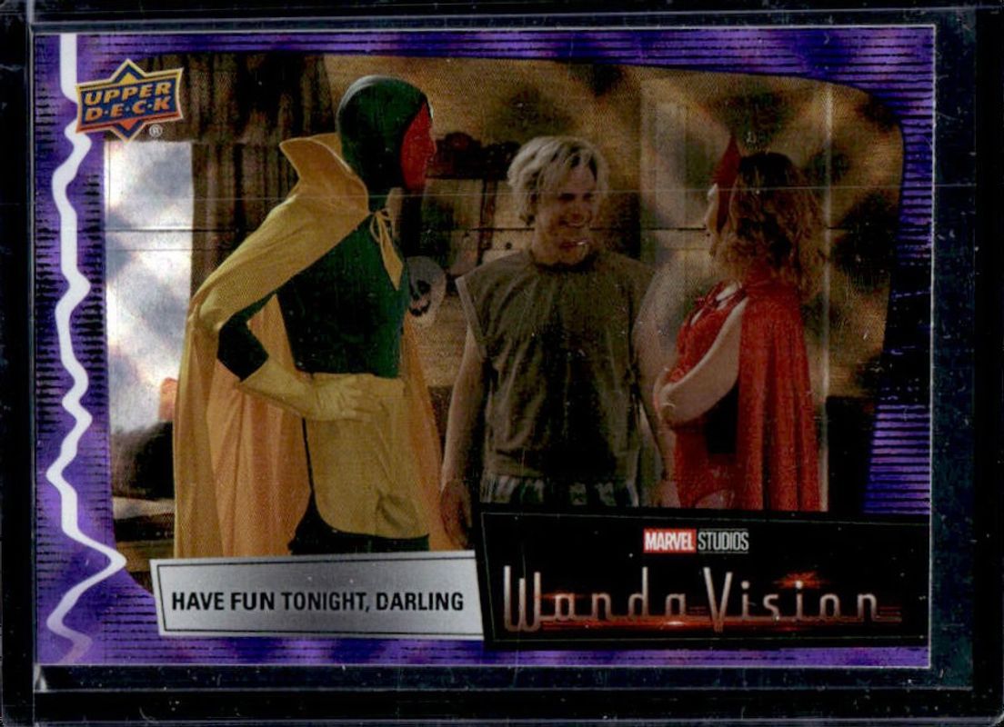 2023 Upper Deck Wandavision #49 Purple Spell