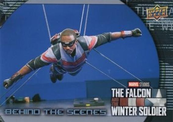 2022 Upper Deck The Falcon and The Winter Soldier #BS-1 Behind the Scenes