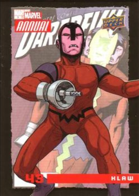 2020 Upper Deck Marvel Annual #43 Gold