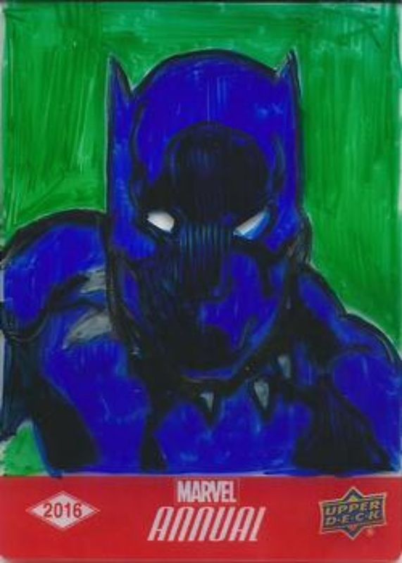 2020 Upper Deck Marvel Annual #SKT-P Plexi Sketch Cards