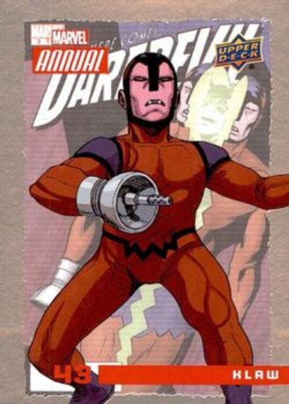 2020 Upper Deck Marvel Annual #43 Base
