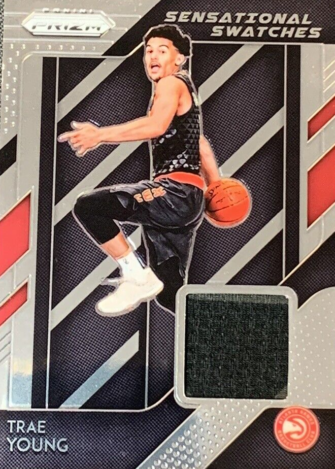 Trae Young 2018 Prizm #97 Sensational Swatches Price Guide