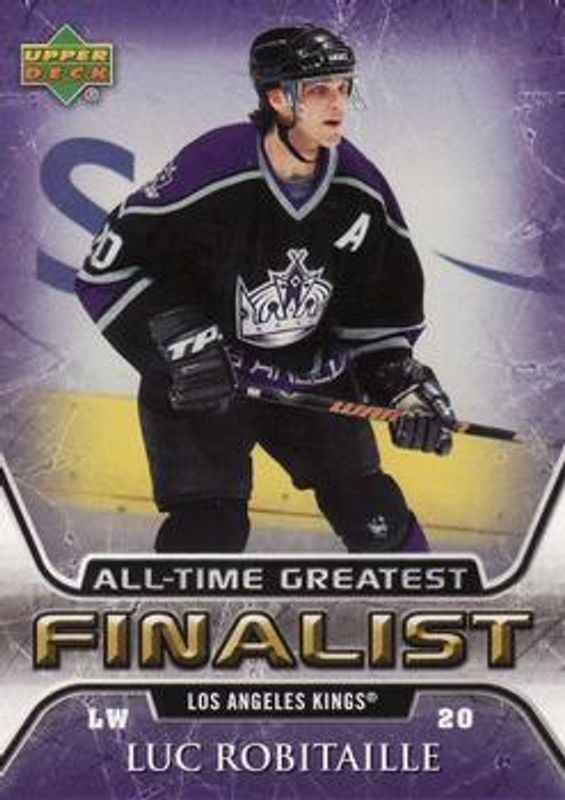 2005 Upper Deck MVP #28 2005 Upper Deck NHL All Time Greatest Finalist