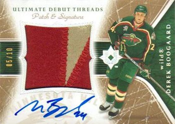 2005 Upper Deck Ultimate Collection #DAP-DB Ultimate Debut Threads Patches Autographs /10