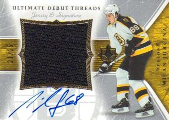 2005 Upper Deck Ultimate Collection #DAJ-MJ Ultimate Debut Threads Jerseys Autographs /25