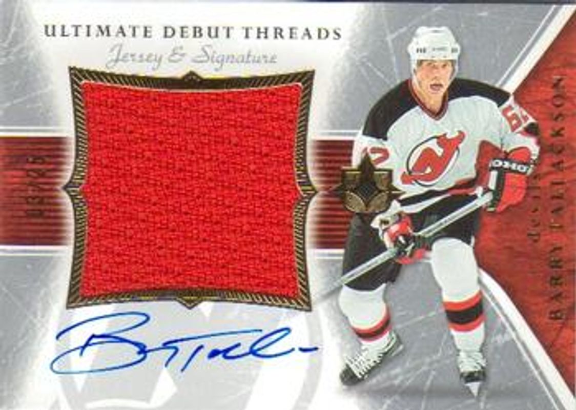 2005 Upper Deck Ultimate Collection #DAJ-BT Ultimate Debut Threads Jerseys Autographs /25