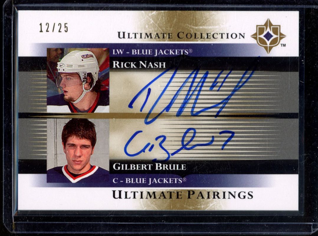 2005 Upper Deck Ultimate Collection #UP-RG Ultimate Signatures Pairings /25