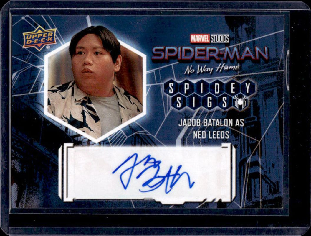 2023 Upper Deck Spider-Man: No Way Home #SSH-JB Spidey Sigs Horizontal
